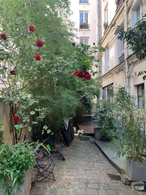 Warm And Cosy Loft In Paris With A Private Outdoor Daire Dış mekan fotoğraf
