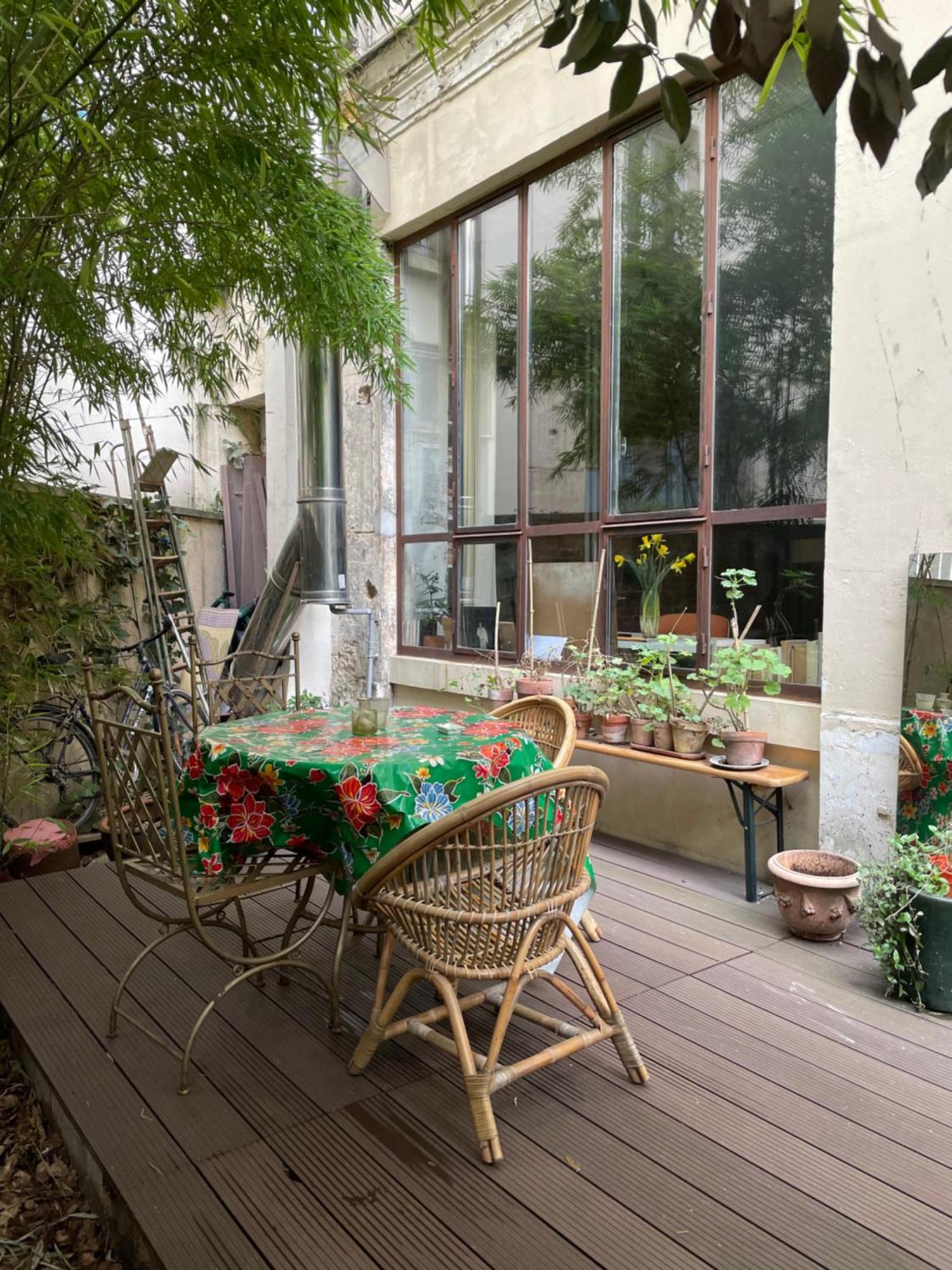 Warm And Cosy Loft In Paris With A Private Outdoor Daire Dış mekan fotoğraf
